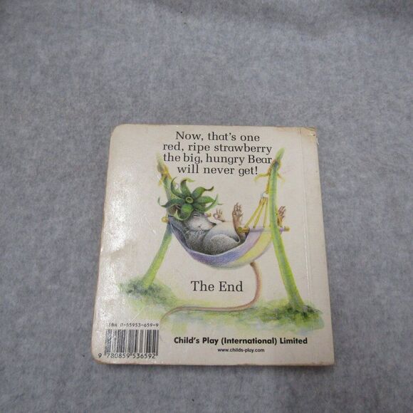The Little Mouse the Red Ripe Strawberry and the Big Hungry Bear board book - Picture 2 of 2